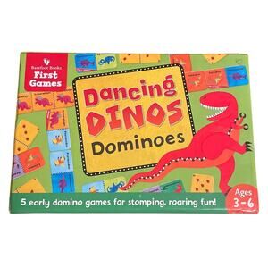 Barefoot Books First Games Dancing Dinos Dominoes. 28pcs